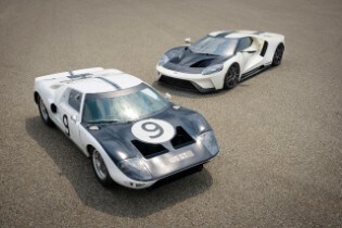 Preproduction 2022 Ford GT Heritage Edition